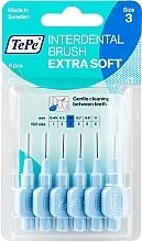Fragrances, Perfumes, Cosmetics Interdental Brush Set 'Extra Soft', 0.6 mm - TePe Interdental Brush Extra Soft Size 3