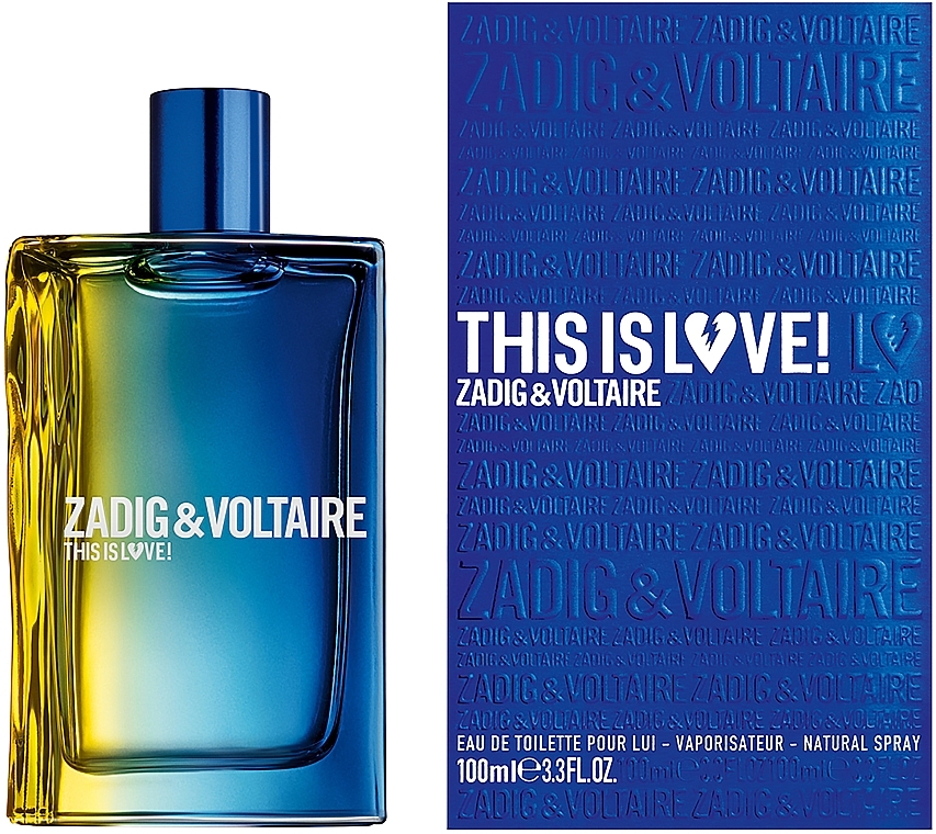 Zadig & Voltaire This is Love! for Him - Eau de Toilette — photo N2