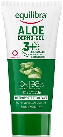 Aloe Vera Multi-Active Body Gel - Equilibra Aloe Vera Dermo-Gel 3+ — photo N1