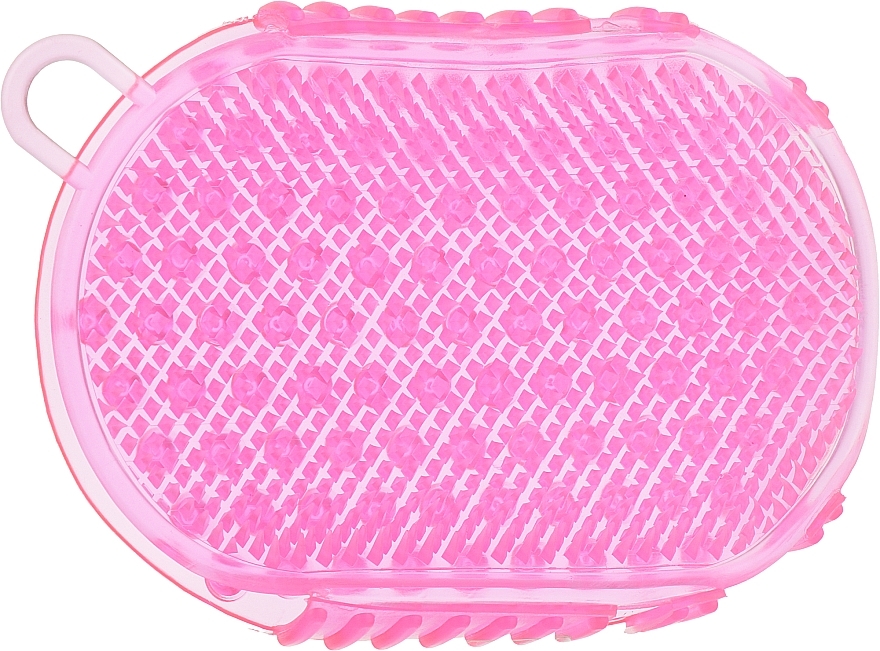 Anti-Cellulite Massage Mitten, pink - Soap Stories — photo N2