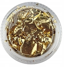 Fragrances, Perfumes, Cosmetics Nail Art Foil with Mirror Effect, golden - Deni Carte