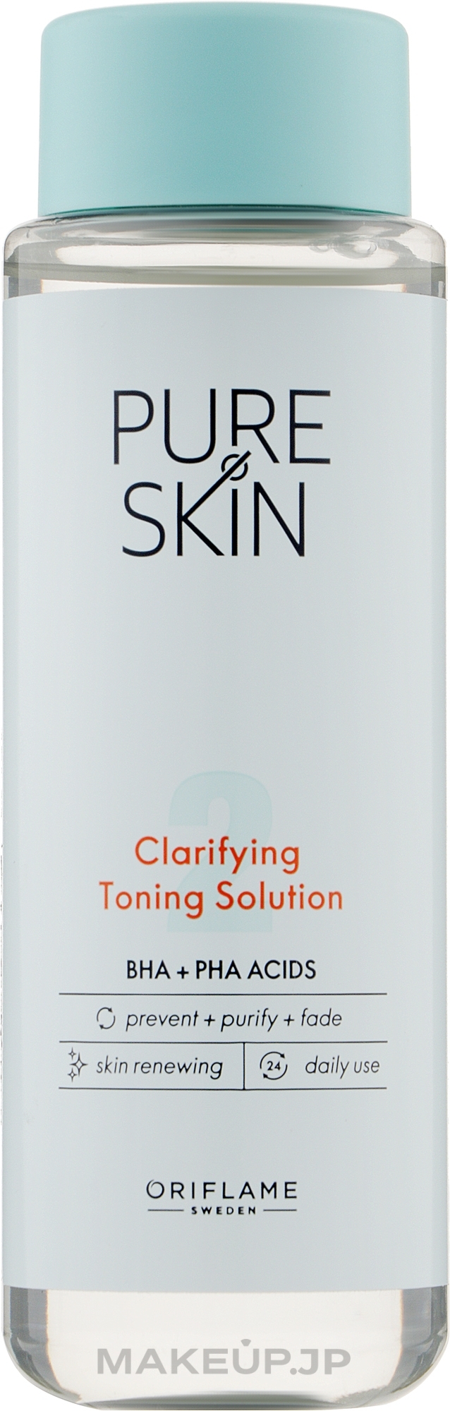 Cleansing Face Tonic - Oriflame Pure Skin Clarifying Toning Solution — photo 150 ml