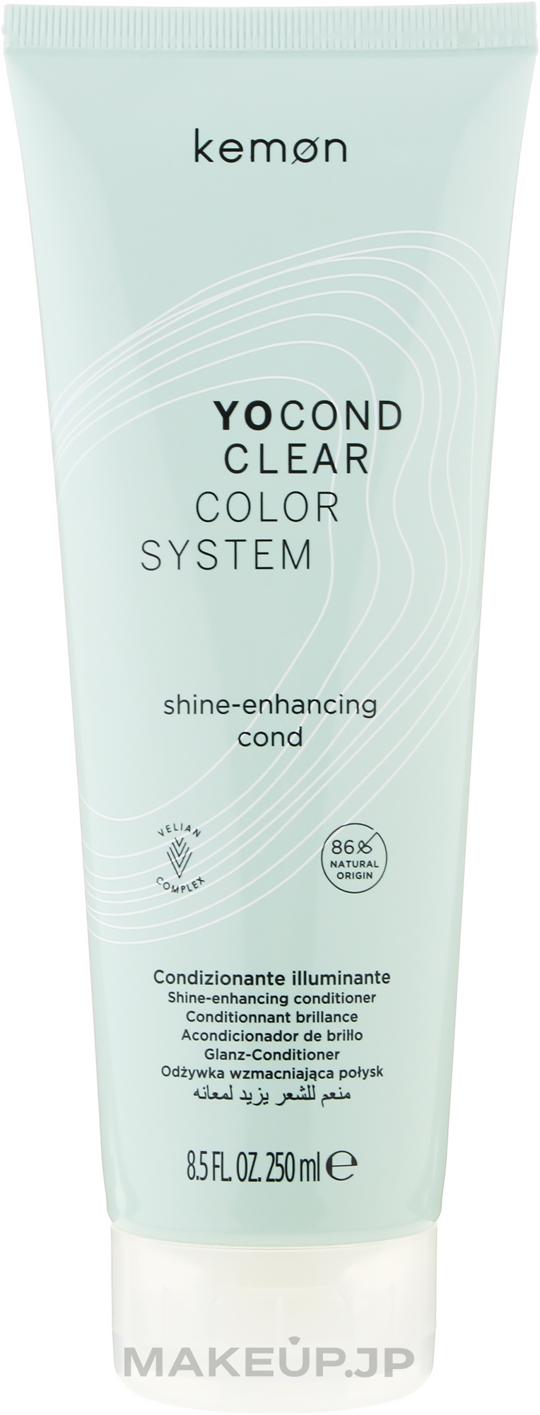 Shine Condiotioner - Kemon Yo Cond Color System Clear — photo 250 ml