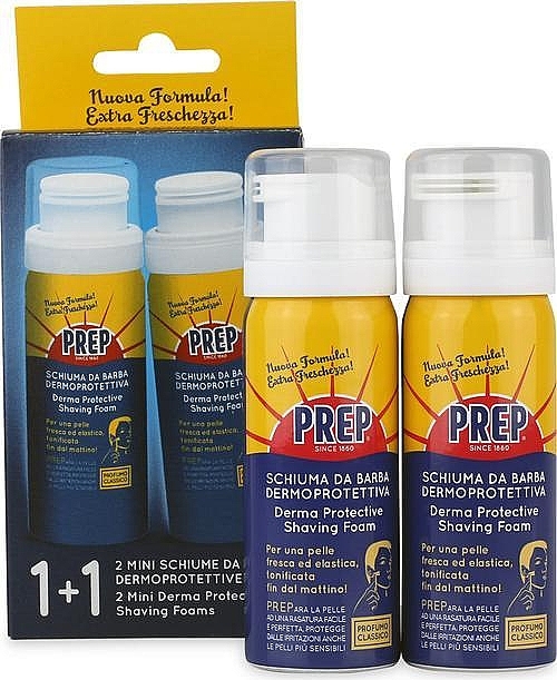 Protective Shaving Foam Set - Prep Derma Protective Shaving Foam Set (sh/foam/2x50ml) — photo N1