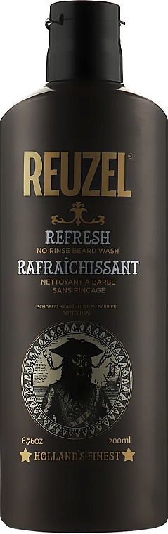 Beard Shampoo - Reuzel Refresh No RinseBeard Wash — photo N3