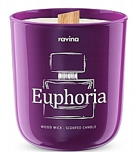 Euphoria Scented Candle - Ravina Aroma Candle — photo N1