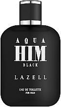 Fragrances, Perfumes, Cosmetics Lazell Aqua Him Black - Eau de Toilette
