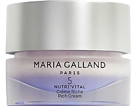 Fragrances, Perfumes, Cosmetics Nourishing Cream with Vitamins & Minerals - Maria Galland Paris 5 Nutri Vital Rich Cream