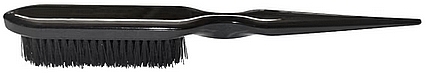 Comb, black - Janeke Professional Cotton Brush With Bristle 23cm — photo N1