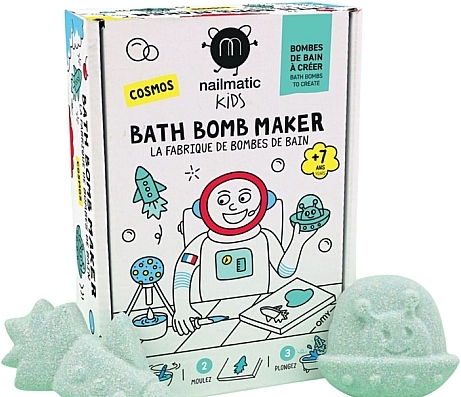 Bath Bomb Maker Set - Nailmatic DIY Kit Cosmos Bath Bomb Maker — photo N1