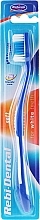 Toothbrush 'Rebi-Dental M43', soft, blue - Mattes — photo N1