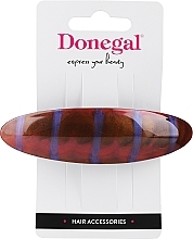 Fragrances, Perfumes, Cosmetics Hair Clip, FA-5754, brown-blue - Donegal