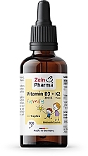 Vitamin D3 + K2 Dietary Supplement Drops - ZeinPharma Vitamin D3 + K2 Family Drops — photo N2