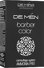 Grey Hair & Beard Camouflage - DeMira Professional DeMen Barber Color Ammonia-Free  — photo N1