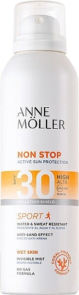 Sunscreen Body Spray - Anne Moller Non Stop Sport Body Mist SPF30 — photo N1