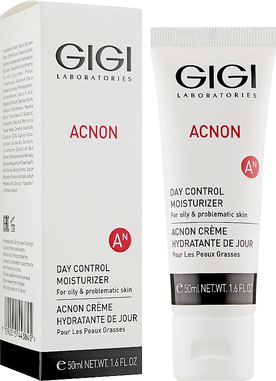 Moisturizing Day Cream for Oily & Combination Skin - Gigi Acnon Day Control Moisturizer — photo N2