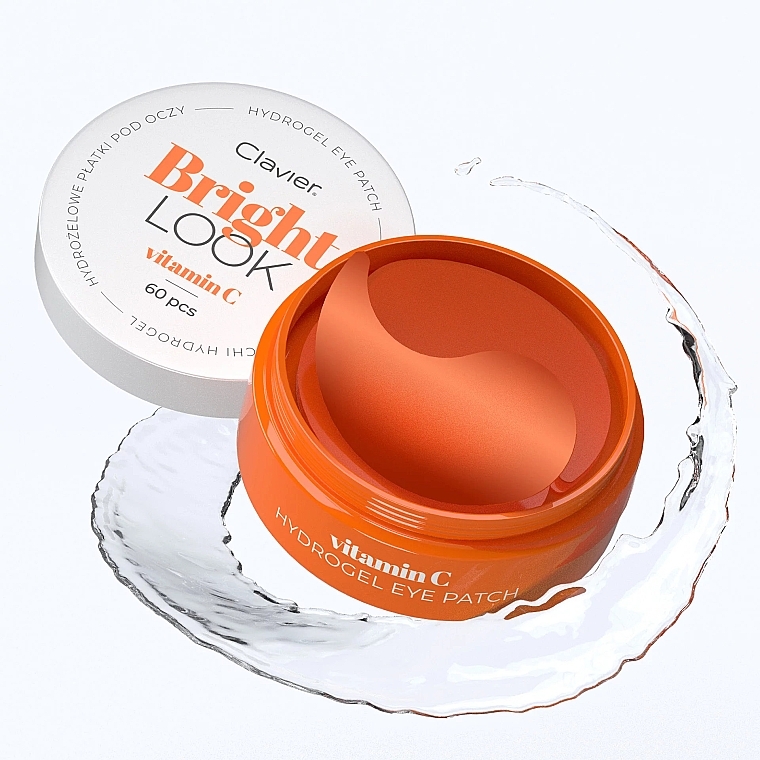 Hydrogel Eye Patches with Vitamin C - Clavier Bright Look Vitamin C Hydrogel Eye Patch — photo N3
