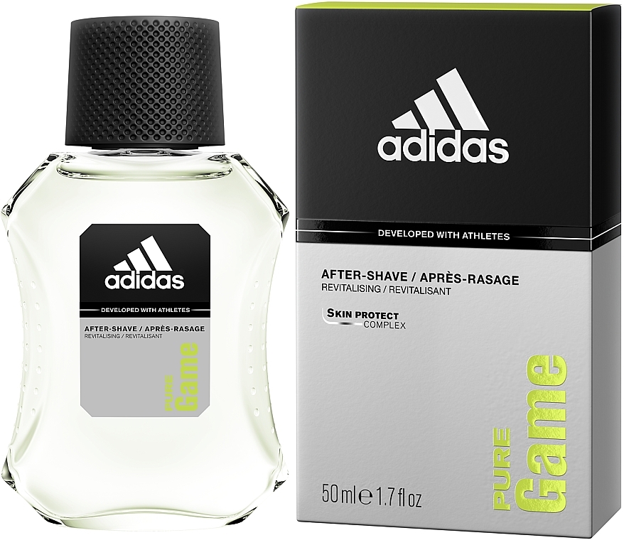 Adidas Pure Game After-Shave Revitalising - After Shave Lotion — photo N2