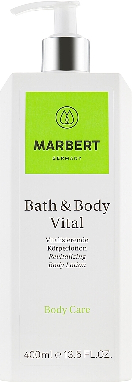 Nourishing & Repairing Body Lotion - Marbert Bath & Body Vital Body Lotion — photo N1
