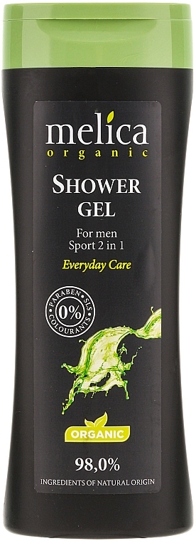 GIFT! Shower Gel 2 in 1 'Sport' - Melica Organic Shower Gel — photo N1