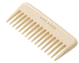 Fragrances, Perfumes, Cosmetics Hair Comb - Acca Kappa Small Wooden Comb