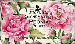 Fragrances, Perfumes, Cosmetics Natural Soap "Peony" - Florinda Peony Natural Soap