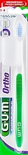 Orthodontic Toothbrush, soft, green - G.U.M Orthodontic — photo N1