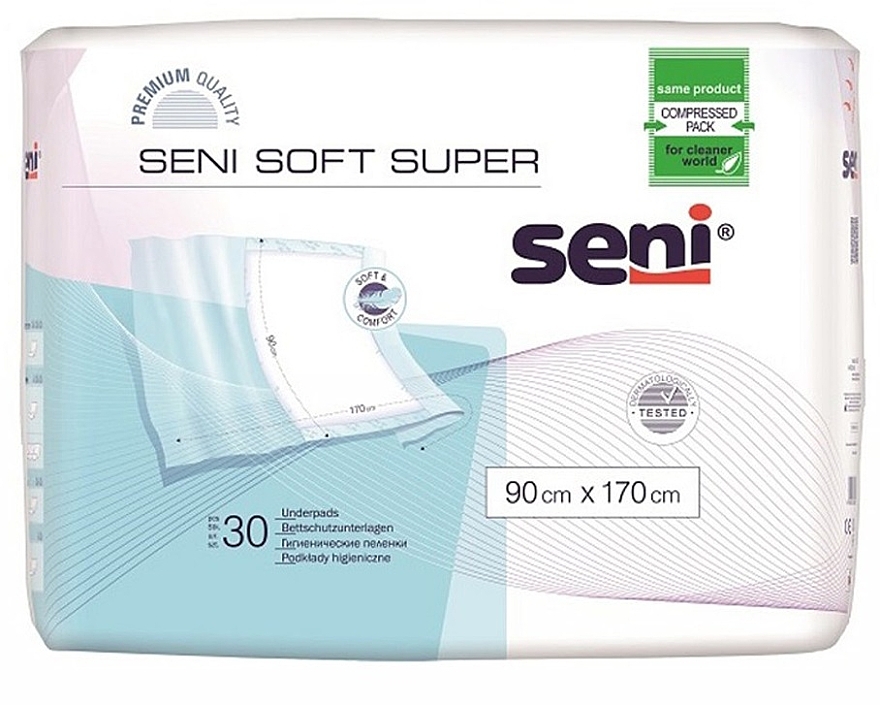 Hygienic Sheets 90 x 170 cm - Seni Soft Super  — photo N1
