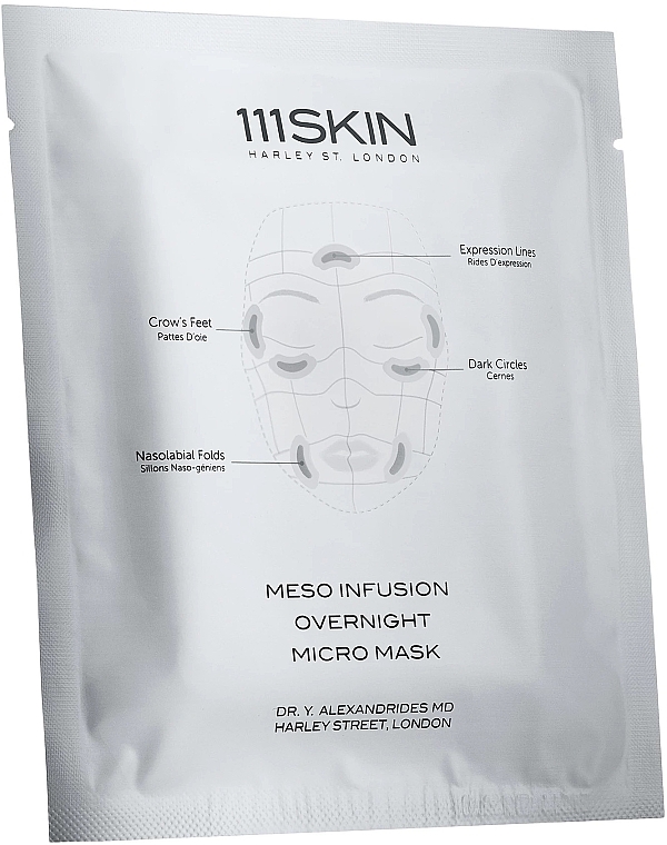 Meso Eye Mask - 111SKIN Meso Infusion Overnight Micro Mask Box — photo N2