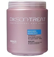 Fragrances, Perfumes, Cosmetics Repairing Mask with Vitamin C & Moringa Extract - Dikson Treat Repair Mask With Vitamin C And Moringa Exstract 