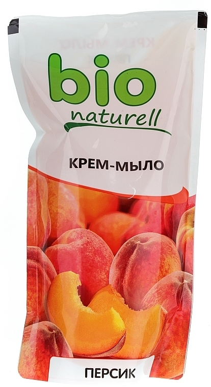 Liquid Soap "Peach" - Bio Naturell (doypack) — photo N1