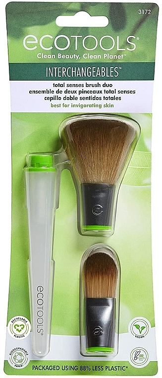 Makeup Brush Set - EcoTools Total Senses Brush Set — photo N1