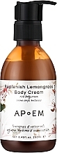 Fragrances, Perfumes, Cosmetics Lemongrass Revitalizing Face & Body Cream - APoem Replenish Lemongrass Body Cream