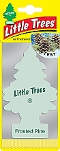 Fragrances, Perfumes, Cosmetics Car Air Freshener - Little Trees Frosted Pine Car Air Freshener