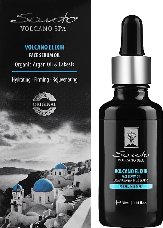 Face & Décolleté Elixir Serum - Santo Volcano Spa Elixir-Serum — photo N2