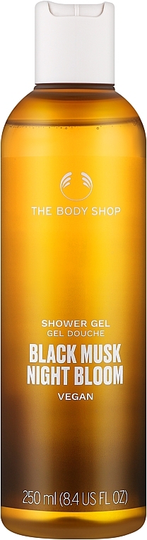 Shower Gel - The Body Shop Shower Gel Black Musk Night Bloom Vegan — photo N1