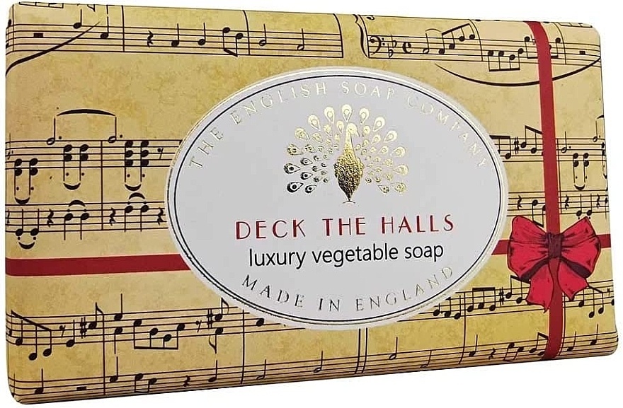 Soap 'Decorate the Hall' - The English Soap Company Christmas Deck The Halls Soap — photo N1