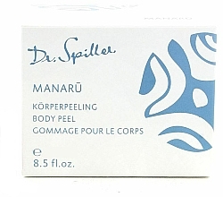 Fragrances, Perfumes, Cosmetics Body Cream Peel - Dr. Spiller Manaru Body Peel