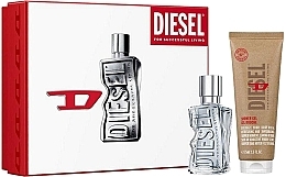 Fragrances, Perfumes, Cosmetics Diesel D By Diesel - Set (edt/30 ml + sh/gel/75 ml)