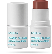 Blush Stick - Pupa Water, Please! Cheek Beautifier Blush Stick — photo N2