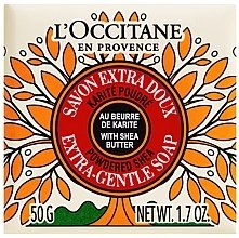 Fragrances, Perfumes, Cosmetics Shea Butter & Olive Oil Soap - L'Occitane Powdered Shea Extra-gentle Soap