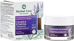 Fragrances, Perfumes, Cosmetics Cleansing and Detoxifying Face Mask - Farmona Herbal Care 