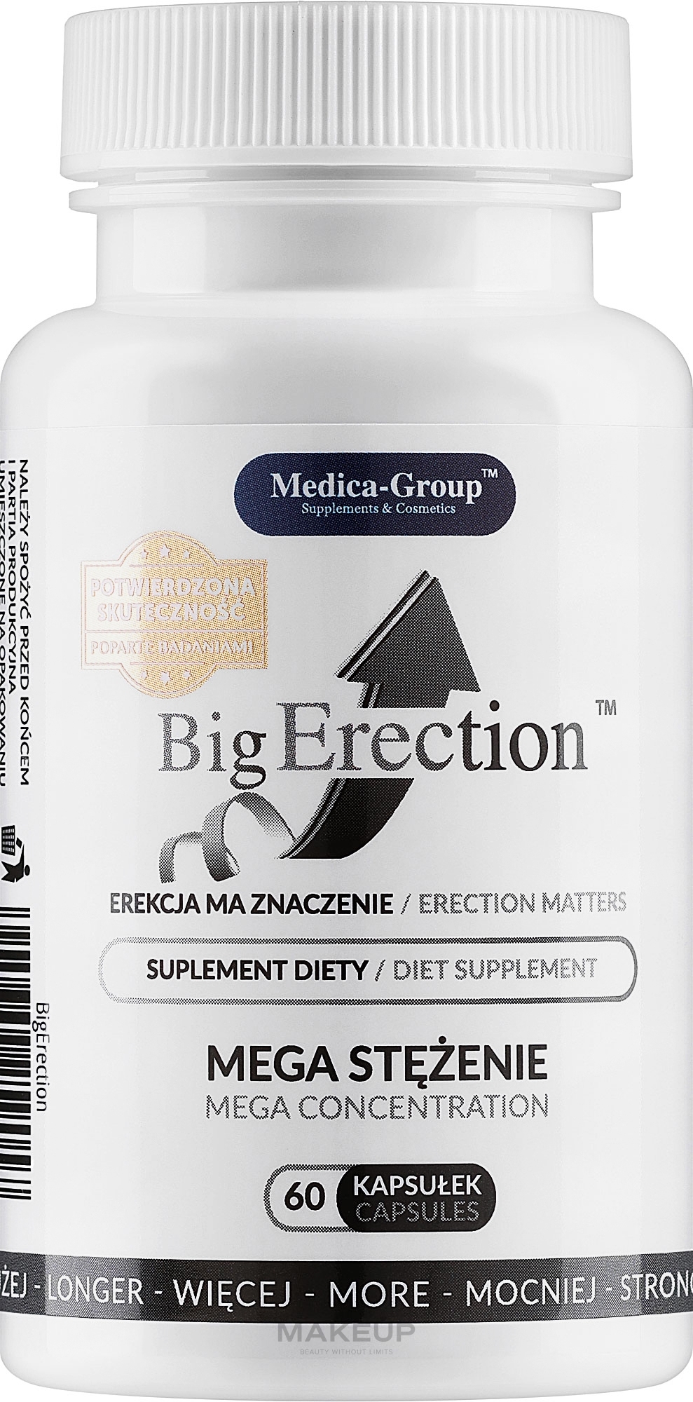 Big Erection Capsules - Medica-Group Big Erection Diet Supplement — photo 60 szt.