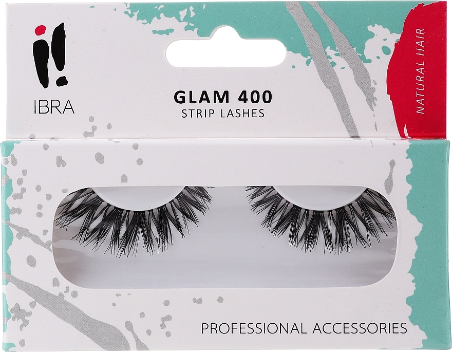 Flase Lashes - Ibra Eyelash Glam 400 — photo N1