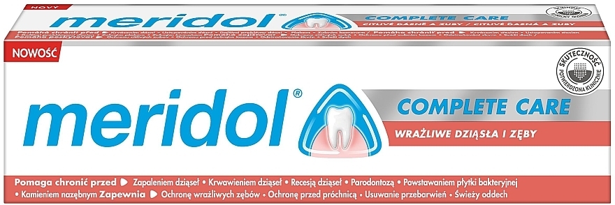 Toothpaste - meridol Complete Care Sensitiv Gums&Teeth — photo N1