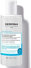 Fragrances, Perfumes, Cosmetics Hand Sanitizer Gel - Dermina Protectina Hydroalcoholic Sanitising Hand Gel