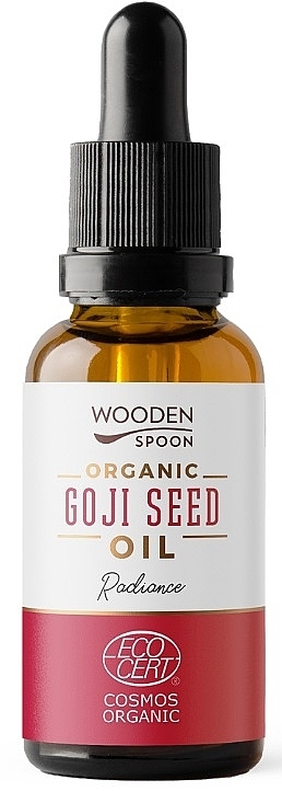 Goji Berry Seed Oil - Wooden Spoon Organic Goji Berry Seed Oil — photo N1