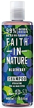 Fragrances, Perfumes, Cosmetics Blueberry Shampoo for All Hair Types - Faith In Nature Hydrating Blueberry Shampoo