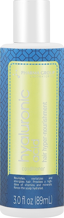 Hyper-Nourishing Conditioner - Pharma Group Laboratories Hyaluronic Acid + Collagen — photo N8