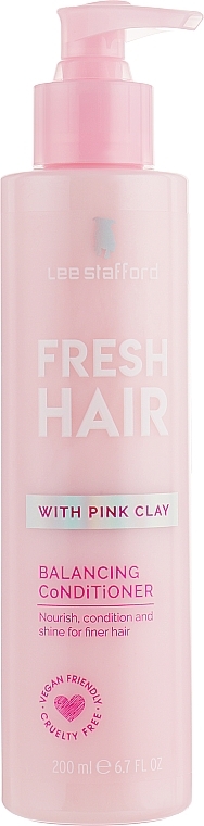 Balancing Pink Clay Conditioner - Lee Stafford Fresh Hair Balancing Conditioner — photo N1